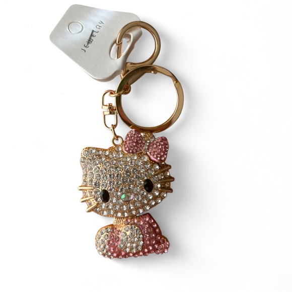 Accessories - Hello Kitty Rhinestone Keychain